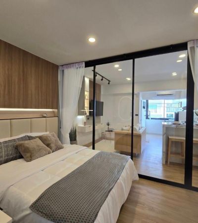 เรือนคำ ทาวเวอร์ คอนโด  (ใจกลางนิมมาน ซอย12 ) ห้องสวย เฟอร์ครบ ตกแต่งสไตล์ Modern Art