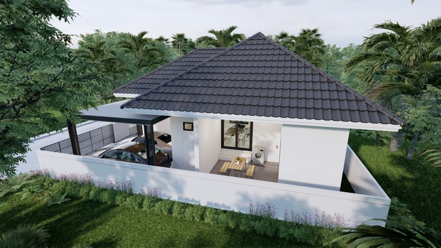 ขายบ้านเดี่ยวสร้างใหม่ทรงปั้นหยาและนอร์ดิก  โครงการทักษญาโฮม อำเภอหนองแค จังหวัดสระบุรี