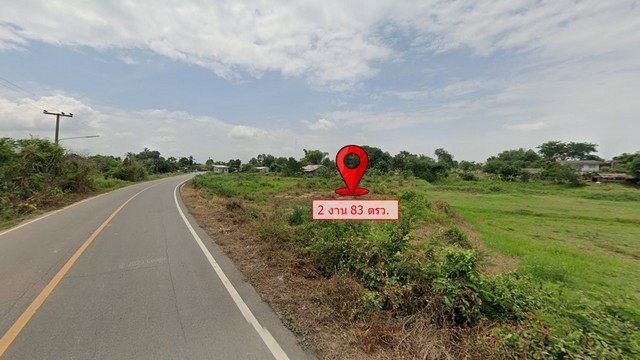 ขายที่ดินเปล่า ติดถนนดำ เนื้อที่ 2 งาน 83 ตร.ว. ต.ดอนทอง อ.เมืองพิษณุโลก