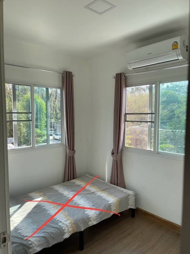 ให้เช่า 16,000 บาท/เดือน บ้าน 2 ชั้น พฤกษาวิลล์ สันกำแพง หน้าบ้านไม่โดนแดดตลอดทั้งวัน ใกล้โรงเรียนนานาชาติ ABS ACIS