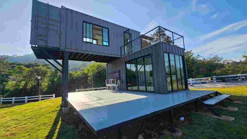 ด่วนขายบ้านพักตากอากาศพร้อมอยู่  Container House ปากช่อง       ที่ตั้ง : ต.ขนงพระ อ.ปากช่อง จ.นครราชสีมา 30130พิกัด : https://maps.app.goo.gl/WE8SJaMjpjq14FGP9ขนาดพื้นที่ : 294 ตารางวารายละเอียด : วิวเขา 360องศา ขนงพระ ปากช่อง สูงจากระดับน้ำทะเล 420 ม.บ้านพร้อมยกกระเป๋าเข้าอยู่   น้ำ/ไฟ ไม่ต้องจ่าย มีบ้านเลขที่ สามารถขอใช้ไฟฟ้าได้ครับ (หากต้องการ) อากาศดีไม่มี PM2.5 จะไว้พักผ่อน หรือพาครอบครัวมาสูดอากาศ ก็เหมาะที่