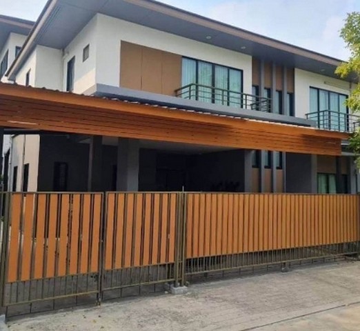 ให้เช่าบ้านเดี่ยว 2 ชั้น หมู่บ้านลุมพินี สวนหลวงร.9 ประเวศ เนื้อที่ 75 ตรว พื้นที่ 300ตรม 