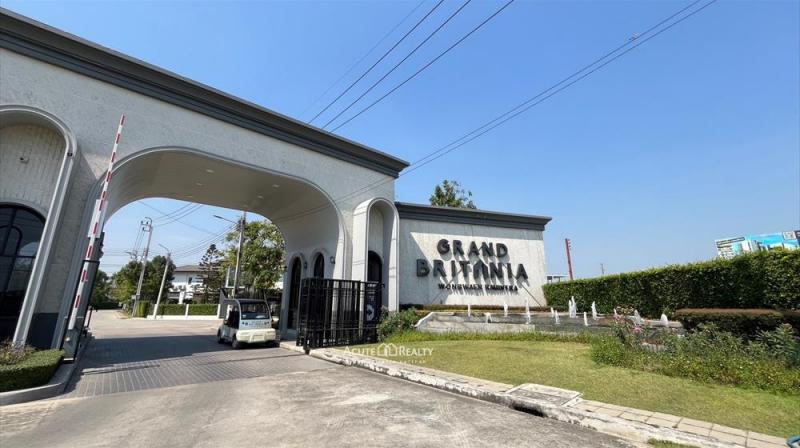 บ้านเดี่ยว 2 ชั้น โครงการ Grand Britania วงแหวน-รามอินทรา