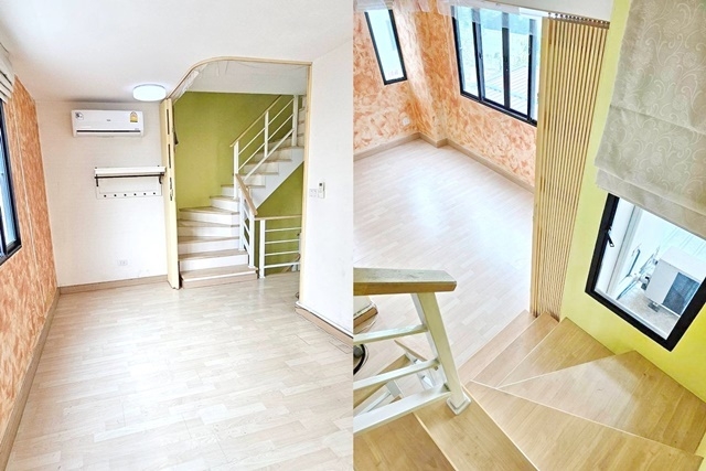 ขาย-เช่าทาวน์โฮม 3ชั้น MRT สวนหลวง ร.9 29ตรว. 250ตรม.  เฉลิมพระเกียรติร.9 3นอน 3น้ำ 2จอดรถ 6แอร์   ตลาดราชพฤกษ์