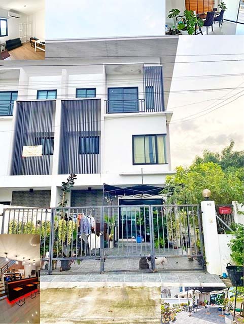 ตลาดนัมเบอร์วัน ราม2 เฉลิมพระเกียรติ ให้เช่าโฮมออฟฟิศ 3 ชั้น 35ตรว.190ตรม.  รักสัตว์ สตูดิโอ เฟอร์ครบ MRT สวนหลวง ร.9