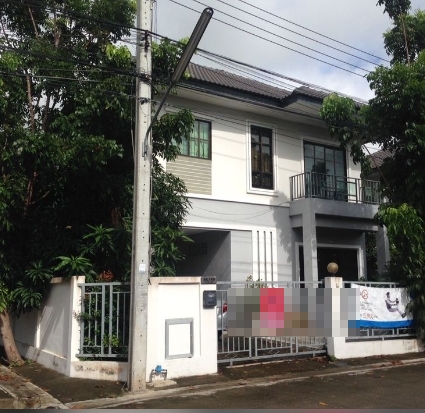 ขายบ้านเดี่ยว2 ชั้น เต็มสิริ วิลล์ หนองจอก เนื้อที่ 50 ตรว มี 3 นอน 2 น้ำ