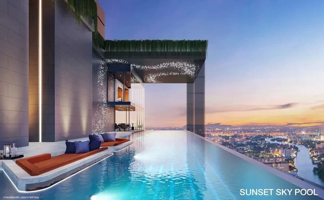 ขายด่วน ใบจอง ออริจิ้น เพลย์ บางขุนนนท์ ทริปเปิ้ล สเตชั่น ชั้น 19 แบบ Duo Space วิวแม่น้ำเจ้าพระยา