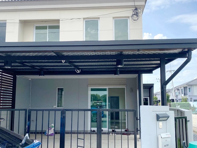 ให้เช่าบ้าน 2ชั้น ต่อเติมหน้าแล้ว วงแหวน-คลอง5 ขนาด 135 ตรม. สน. ภูธรลำลูกกาซิตี้ ตลาดนัด เค สเปซ ตลาดมารวย หทัยราษฏร์ 54