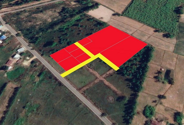 ขาย ที่ดินเปล่า เนื้อที่  2 ไร่ 2 งาน 74.8 ตร.วไม่ใช่ที่นา ต.บ้านป่า อ.เมืองพิษณุโลก สร้างบ้าน ทำสวน บ้านนอกในเมือง บรรยากาศดี ติดถนนลาดยาง