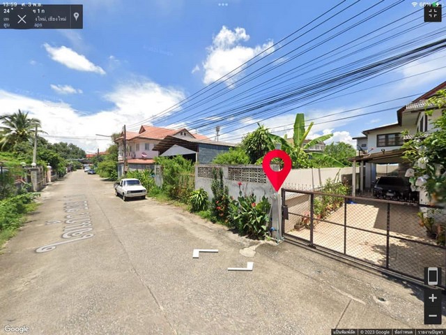 ขายที่ดิน 78ตรว. 2.5ลบ. ฟรีโอน ไฟฟ้า ประปา หลังตลาดหนองหอย ต.หนองหอย อ.เมือง เชียงใหม่