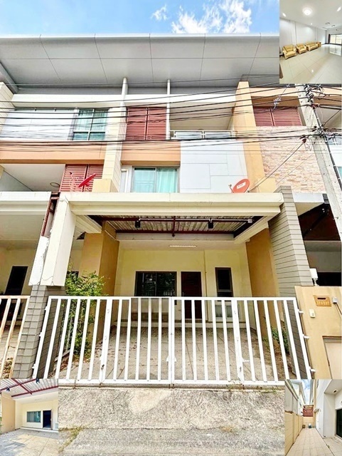 MRT ศรีรัช ดูหรู รักสัตว์ 3นอน  Impact เมืองทองธานี เฟอร์ครบ ให้เช่าทาวโฮม 3 ชั้น 26ตรว. 192ตรม. 3น้ำ 2จอดรถ 2แอร์  สุโขทัยธรรมาธิราช 