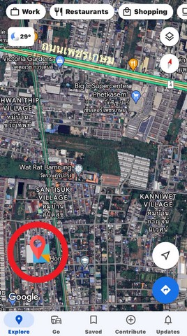 ขายที่ดินถมแล้ว 48 ตารางวา ซอยเพชรเกษม 69 เขตหนองแขม กทม.