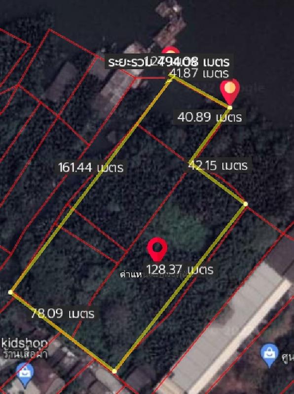 EPL-LS0285 ขายและให้เช่า  ที่ดินขนาด 6-3-32 ไร่ บางกระเจ้า ติดแม่น้ำเจ้าพระยา เกือบ 7 ไร่ ใกล้ท่าเรือสาธารณะ