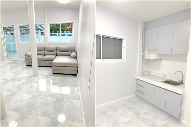 พร้อมอยู่  ตากสิน ไอคอนสยาม 3กม BTSตลาดพลู  ให้เช่าบ้านเดี่ยว 2 ชั้น เงียบสงบ32ตรว. 124ตรม. 2นอน 3น้ำ 2จอดรถ 4แอร์ เดอะมอลล์ ท่าพระ