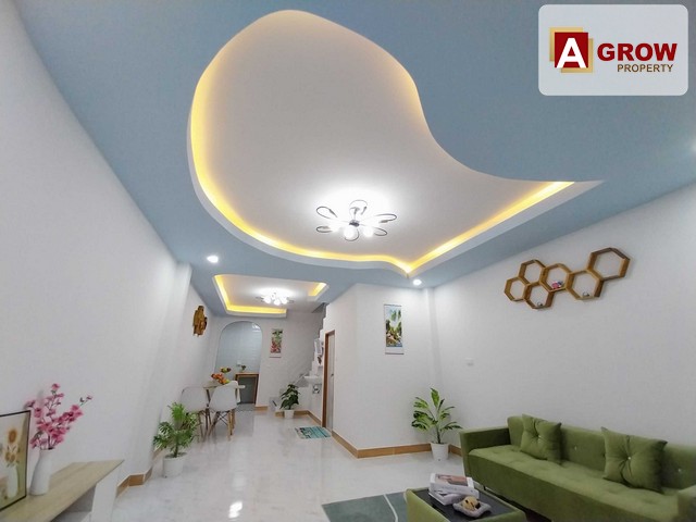 ม.กิตติชัย 3 ถนนคู้คลองสิบ บ้านยรีโนเวทใหม่พร้อมอยู่ แถมเฟอรน์จุๆ