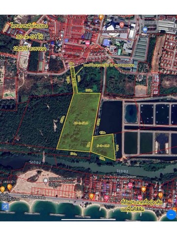 ขายที่ดินถมแล้วในตัวเมืองระยอง ใกล้โรงพยาบาลกรุงเทพระยอง จำนวน 30 ไร่ 2 งาน 9 ตารางวา###รายละเอียดและติดตั้งทรัพย์-ที่ดินถมแล้วขนาด 30 ไร่ 2 งาน 9 ตารางวา -ตั้งอยู่ตำบลเนินพระ อำเภอเมืองระยอง จังหวัดระยอง-อยู่ใกล้โรงพยาบาลกรุงเทพระยอง-ห่างจากชายหาด PMY เพียง 5 กิโลเมตร-ที่ดินเป็นพื้นที่สีส้ม เหมาะสำหรับนักลงทุนทำหมู่บ้านขาย***ราคาเพียงไร่ละ 4 ล้านบาท(ต่อรองได้)#สนใ