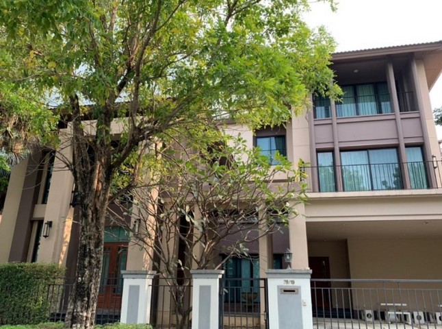  ให้เช่าและขาย บ้านเดี่ยว3ชั้น   แกรนด์บางกอก บูเลอวาร์ด รัชดา-รามอินทรา 2 