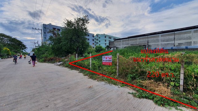 ขายที่ดินผังสีม่วง 220 ตรว. เพชรเกษม 122 ซอย 5  อ้อมน้อย กระทุ่มแบน สมุทรสาคร