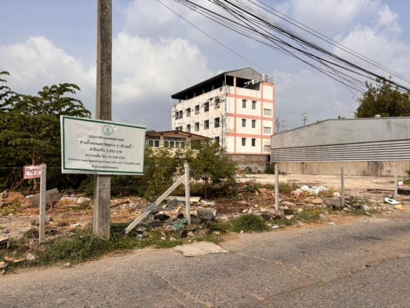 EPL-LS0289 ให้เช่าที่ดินแปลงสวย เนื้อที่ 384 ตารางวา สังคมสงเคราะห์27-โขคชัยสี่  ต้นซอยทางลัด หลังตลาดโชคชัย 4