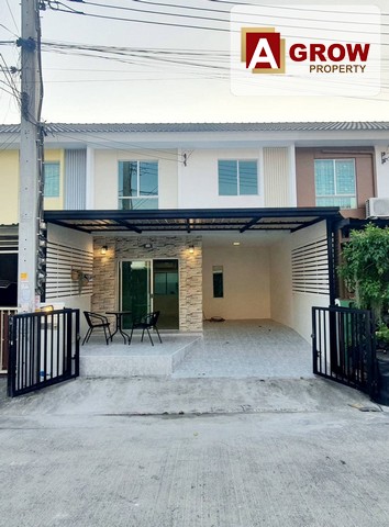 พฤกษา74/2 ซ.ทรัพย์บุญชัย บ้านแต่งใหม่พร้อมอยู่ที่ตั้ง : ซอยทรัพย์บุญชัย ถนนศรีนครินทร์-เทพารักษ์ ต.บางเมือง อ.เมืองสมุทรปราการ จ.สมุทรปราการรหัสทรัพย์ : AGT00260ราคาขาย : 2,190,000 บาท (ฟรีโอน)รายละเอียด :- ทาวน์เฮ้าส์ 2ชั้น- เนื้อที่ 17.1 วา. - 3 ห้องนอน - 2 ห้องน้ำ- 2 ที่จอด ***แถม***- ฟรีปัมน้ำ - แอร์จุดเด่น : - บ้านรีโนเวทใหม่พร้อมอยู๋ เจ้าของตกแต่งบ้านไว้แบบลงตัว พร้อมอยู่ ทำหลังคาหน้าบ้า