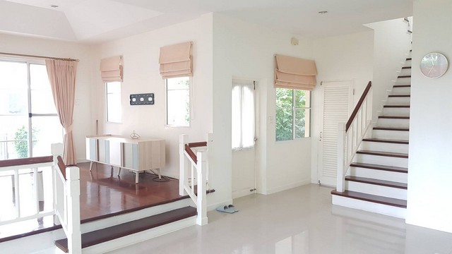 [B857]ให้เช่า 45k บ้านเดี่ยว  หลังมุม ตกแต่ง พร้อมสวน มีน้ำพุ นันทวัน อ่อนนุช-พระราม9 เขตประเวศ ใกล้แอร์พอร์ตเรียลลิ้งค์