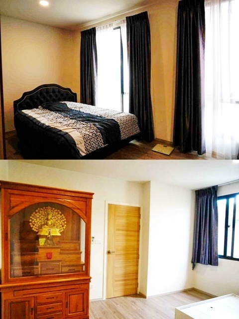 บางนา-ตราด กม6 MRT ศรีแบริ่ง อัลติจูด บางนา ใหม่มาก 27ตรว. ให้เช่าทาวน์เฮ้าส์ 3 ชั้น 175ตรม. 3นอน 4น้ำ 2จอดรถ 4แอร์ เฟอร์ครบ เมกา บางนา