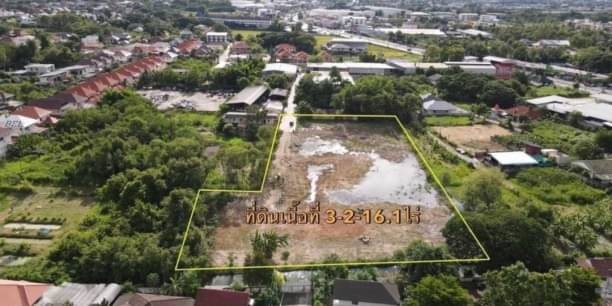 ขายที่ดินเปล่า ทำเลดีมากๆ เพียงตรว.ละ 23,000 บาท แม่เหียะ อำเภอเมือง เนื้อที่ 3-2-16 ตรว. ผังสีเหลือง ที่ดินถมแล้ว เข้าซอยเพียง 200 เมตร