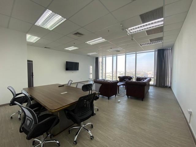 C4454 ให้เช่าพื้นที่สำนักงานพร้อมเฟอร์นิเจอร์ 212 ตรม. อาคารเมเจอร์ ทาวเวอร์ พระราม 9 รามคำแหง ใกล้MRTรามคำแหง 12