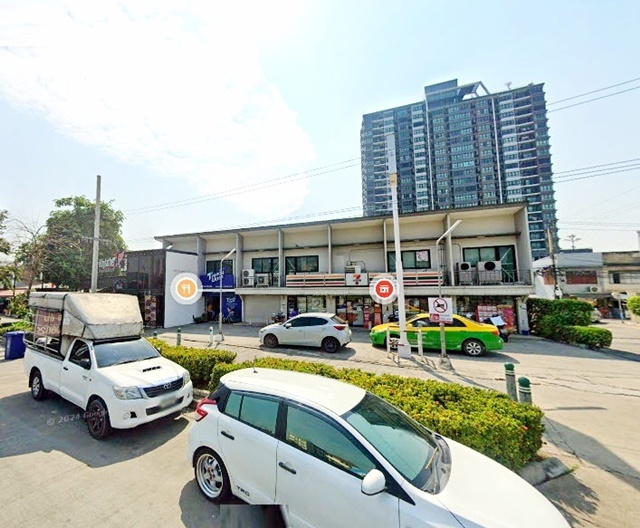 ตลาดบางขุนศรี MRT ไฟฉาย ให้เช่าอาคารพาณิชย์ 1 คูหา 2 ชั้น เหลือ 2 ล็อกสุดท้าย 18ตรว. 86ตรม. ติดถนนใหญ่ ทำเลดีที่สุด 1นอน 