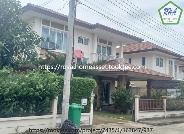 ขายด่วน !! บ้านเดี่ยว 2 ชั้น บ้านพร้อมอยู่สภาพดี โครงการคุณาภัทร 3 บ้านกล้วย-ไทรน้อย