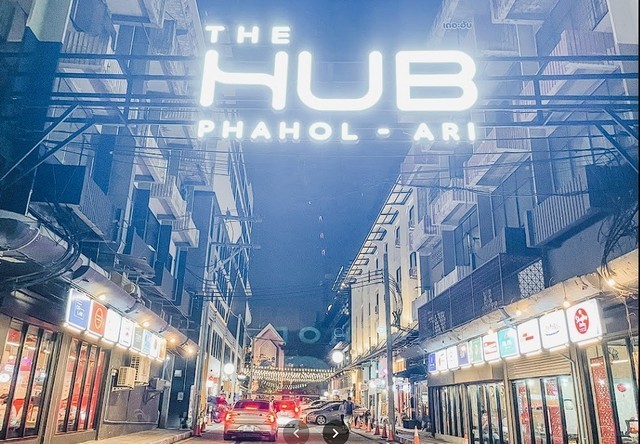 POR3831 เซ้งร้านอาหาร ในโครงการ เดอะ ฮับ พหล-อารีย์ The HUB Phahol-Ari ทำเลดีมาก ใกล้ BTS สะพานควาย 