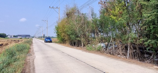 ที่ดิน 1 ไร่ ถมแล้ว ติดถนนคอนกรีต  น้ำไฟพร้อม คลอง8 บึงบอน35 หนองเสือ ปทุมธานี