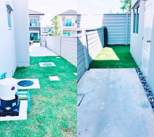 บิ๊กซี บ้านสวย 160ตรม. สุขสวัสดิ์ ให้เช่าบ้านเดี่ยว 2 ชั้น หลังมุม 65ตรว.3นอน 3น้ำ 3จอดรถ 4แอร์ เซ็นทรัล พระราม 3 ติดถนนใหญ่ เดินทางสะดวก