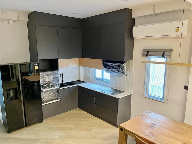 BH2711 ให้เช่า-ขายรายปี บ้านทาวโฮม 3 ชั้น ย่านพระโขนงเหนือ วัฒนา ใกล้ BTS พระโขนง บ้านสร้างเองไม่มีโครงการ