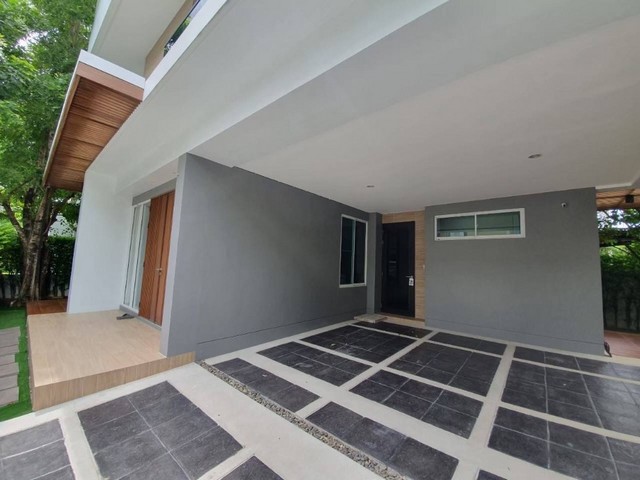 รหัสC6008 ให้เช่าบ้านเดี่ยว 3ชั้น Nirvana Beyond Lite พระราม9-กรุงเทพกรีฑา ตกแต่งครบพร้อมเฟอร์นิเจอร์