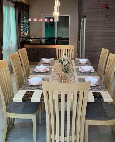 EPL-HR3143 ให้เช่าบ้านเดี่ยว 2 ชั้น  เลียบถนนมอเตอร์เวย์ เพอร์เฟค มาสเตอร์พีซ พระรามเก้ามอเตอร์เวย์-กรุงเทพกรีฑา พื้นที่ 81 ตร.ว 3 ห้องนอน