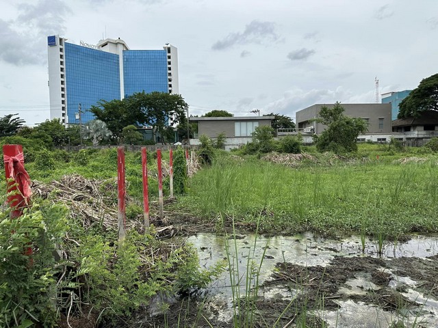 ขายที่ดิน หลังโรงแรมโนโวเทล บางนา