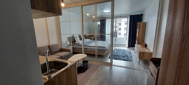 POR3843 ขาย คอนโด ซิตี้วิลล่า City Villa ซอยลาดพร้าว 126  ตึกF1 ชั้น 6 ใกล้รถไฟฟ้าสถานีลาดพร้าว101  รีโนเวทใหม่ เฟอร์นิเจอร์ SB Furniture