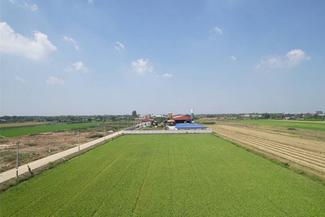 หาที่ดินสร้างโกดังหรือคลังสินค้า คลอง7ใกล้ อบต.ธัญญะ ติดถนนคอนกรีต ถนนหลักธัญญะ-วังน้อย 