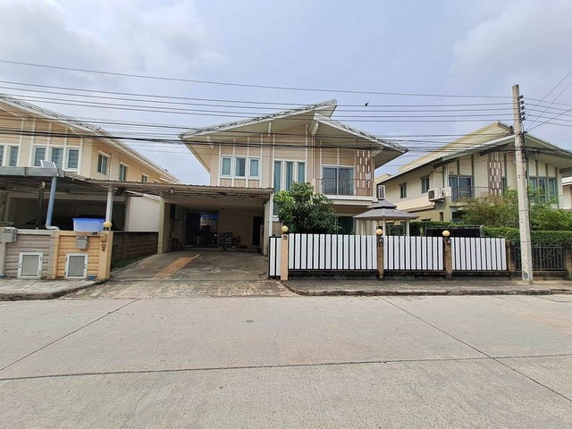 [B877]ให้เช่า 35k บ้านเดี่ยว พฤกษาภูริ ชานบัว บางนา กม.5  ถ.บัวนครินทร์ บางแก้ว บางพลี สมุทรปราการ