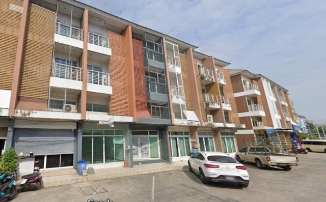 MRTคลองบางไผ่ ให้เช่าอาคารพาณิชย์ 3.5 ชั้น  ตลาดสมบัติบุรี บางใหญ่ ใหม่ 22ตรว.167ตรม. ติดถนนสองด้าน 4นอน 5น้ำ 2จอดรถ กสิณธรเซนต์ปีเตอร์