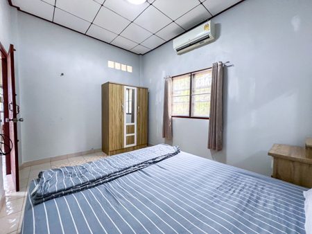 บ้านว่างให้เช่าเกาะสมุย บ้านเดียว 1 ห้องนอน 1 ห้องน้ำ ตกแต่งครบ ใกล้หาดละไม 15 นาที ตั้งอยู่ไม่ไกลจากตลาดหัวถนน อ.เกาะสมุย สุราษฎร์