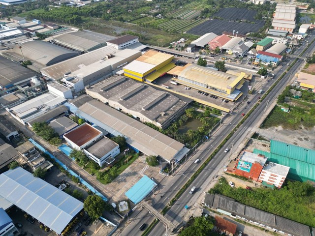 ขายโรงงาน พื้นที่สีม่วง ติดถนนเศรษฐกิจ 1 อ.กระทุ่มแบน จ.สมุทรสาคร เนื้อที่ 5-3-21ไร่     ZW334