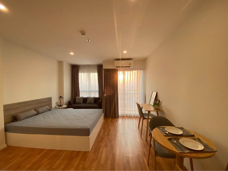condo. ลุมพินี พัฒนาการ ศรีนครินทร์ 26 SQ.M. 1 นอน 8500 บาท. โครตคุ้ม -