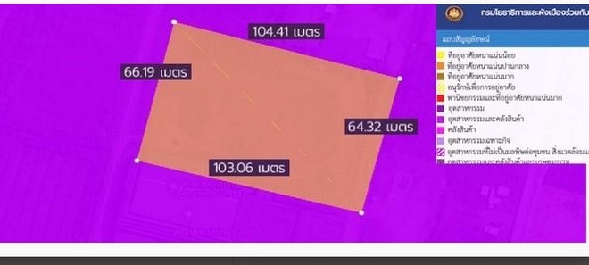 ขายที่ดินพื้นที่สีม่วง เนื้อที่ 4 ไร่กว่า อ.กระทุมแบน สมุทรสาคร เหมาะสร้างโรงงานอุตสาหกรรม