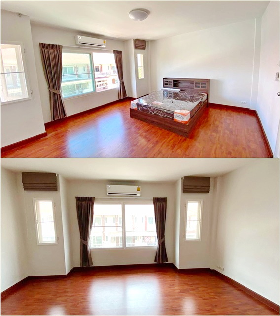 วัดหนามแดง 3น้ำ ศรีนครินทร์-กิ่งแก้ว KFC ให้เช่า ทาวน์โฮม 3 ชั้น ออฟฟิศ  3นอน 2ที่จอดรถ ทางเข้า รร. บางแก้วประชาสรรค์