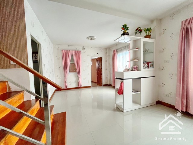 ถูกที่สุด เดอะวิลเลต บ้านสวน ซอย 9 หลังมุม พื้นที่กว้างมาก ต่อเติมพร้อมอยู่