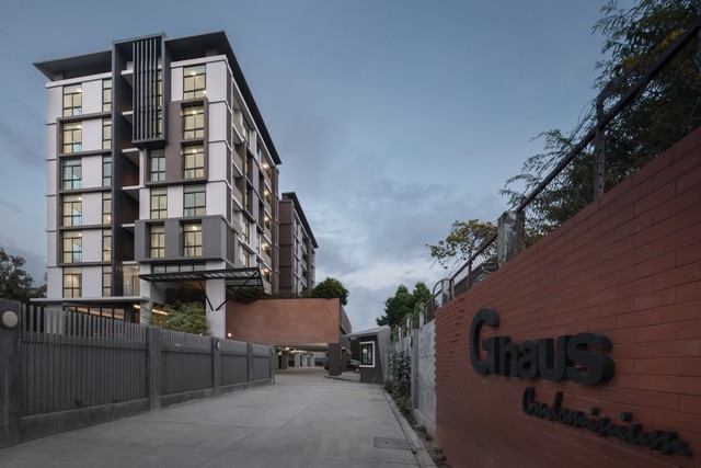 จี เฮาส์ คอนโดมิเนียม สันติคาม 6  สุขุมวิท 109 มีทั้งหมด 8 ชั้น จำนวน  78  ยูนิต 