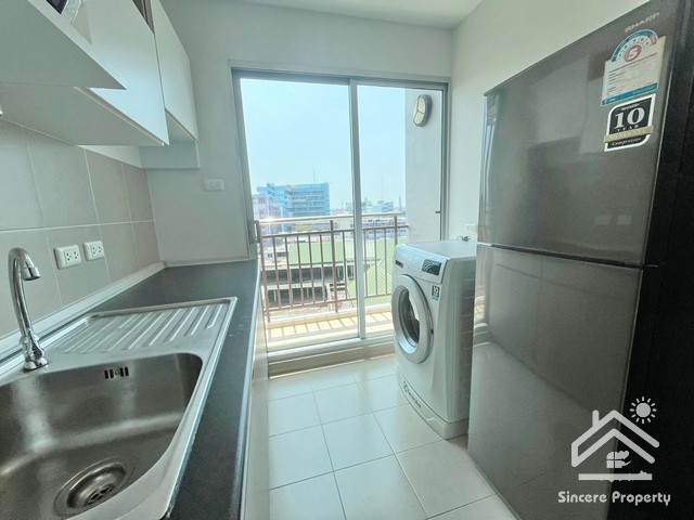 ให้เช่า ศุภาลัยซิตี้ รีสอร์ท บ้านสวน - สุขุมวิท ชลบุรี มีเครื่องซักผ้าให้