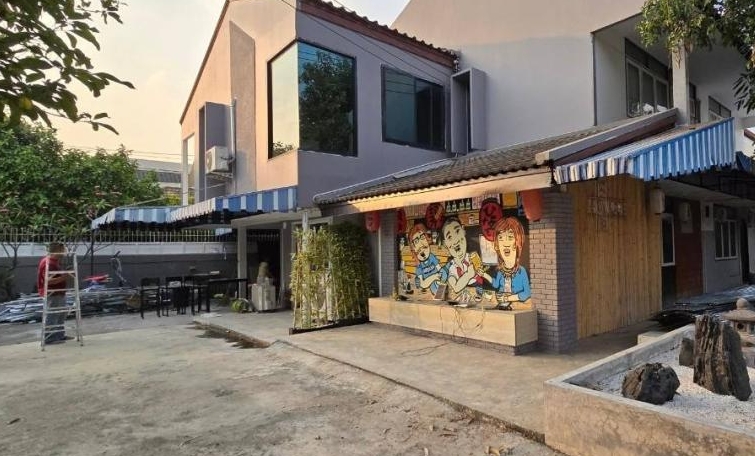  ให้เช่าบ้านเดี่ยว 80 ตร.ว. หมู่บ้านเสนานิเวศน์1 พร้อมอยู่ เหมาะสำหรับโฮมออฟฟิศ , ศูนย์กระจายสินค้า, สตูดิโอถ่ายภาพ, Production House